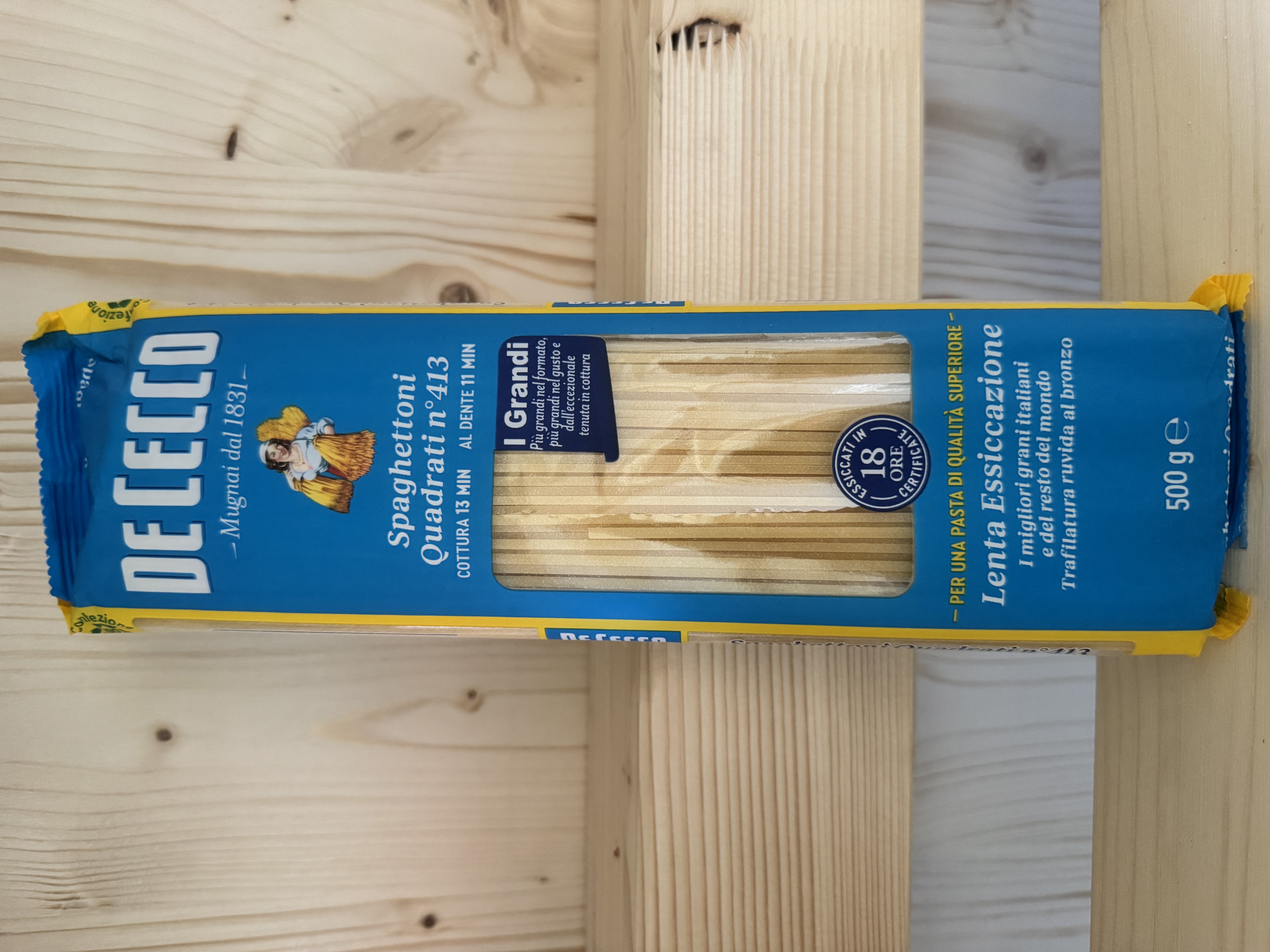 De Cecco Spaghettoni Quadrati N 413