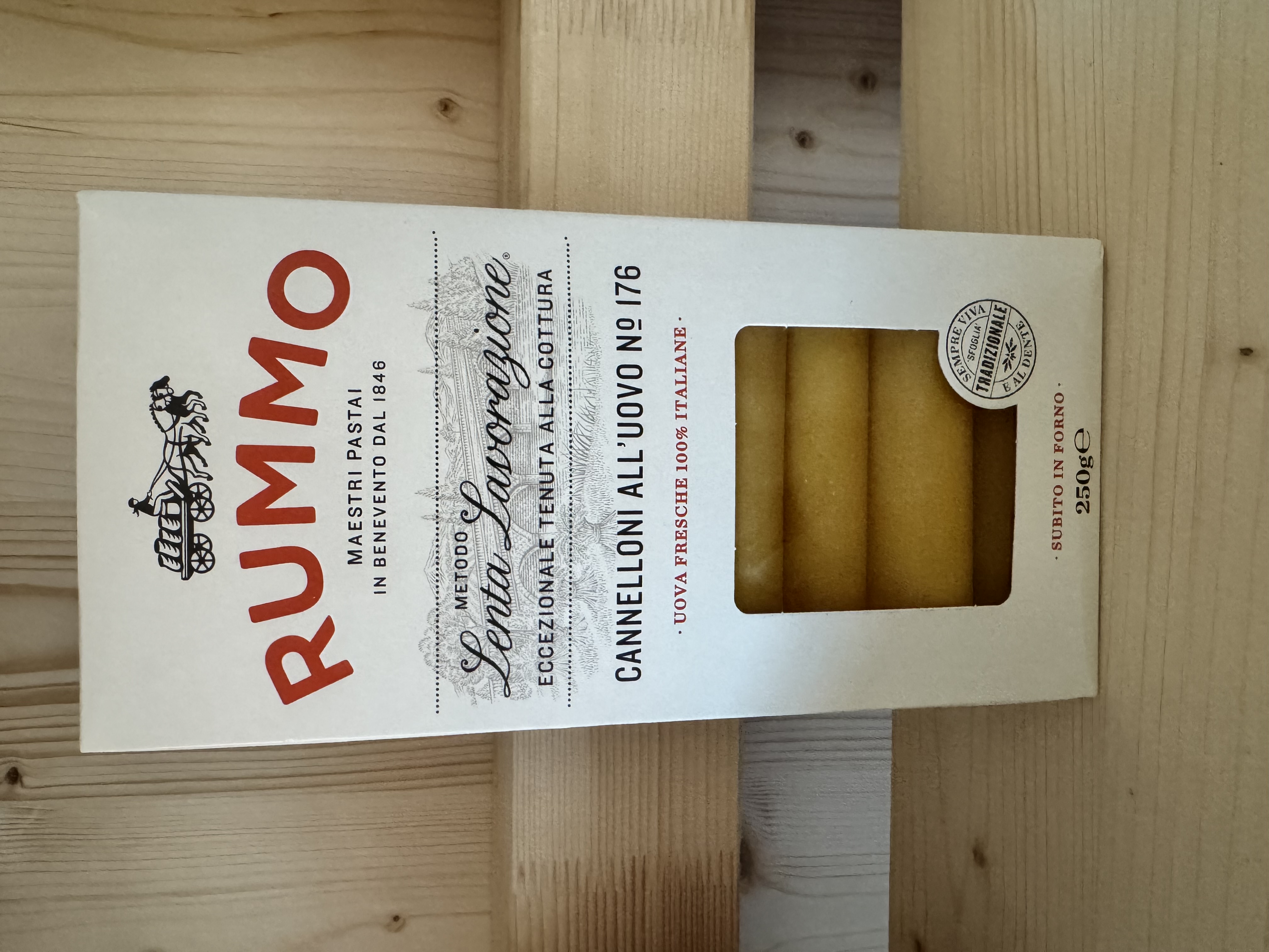 Rummo Cannelloni all‘uovo Nr. 176