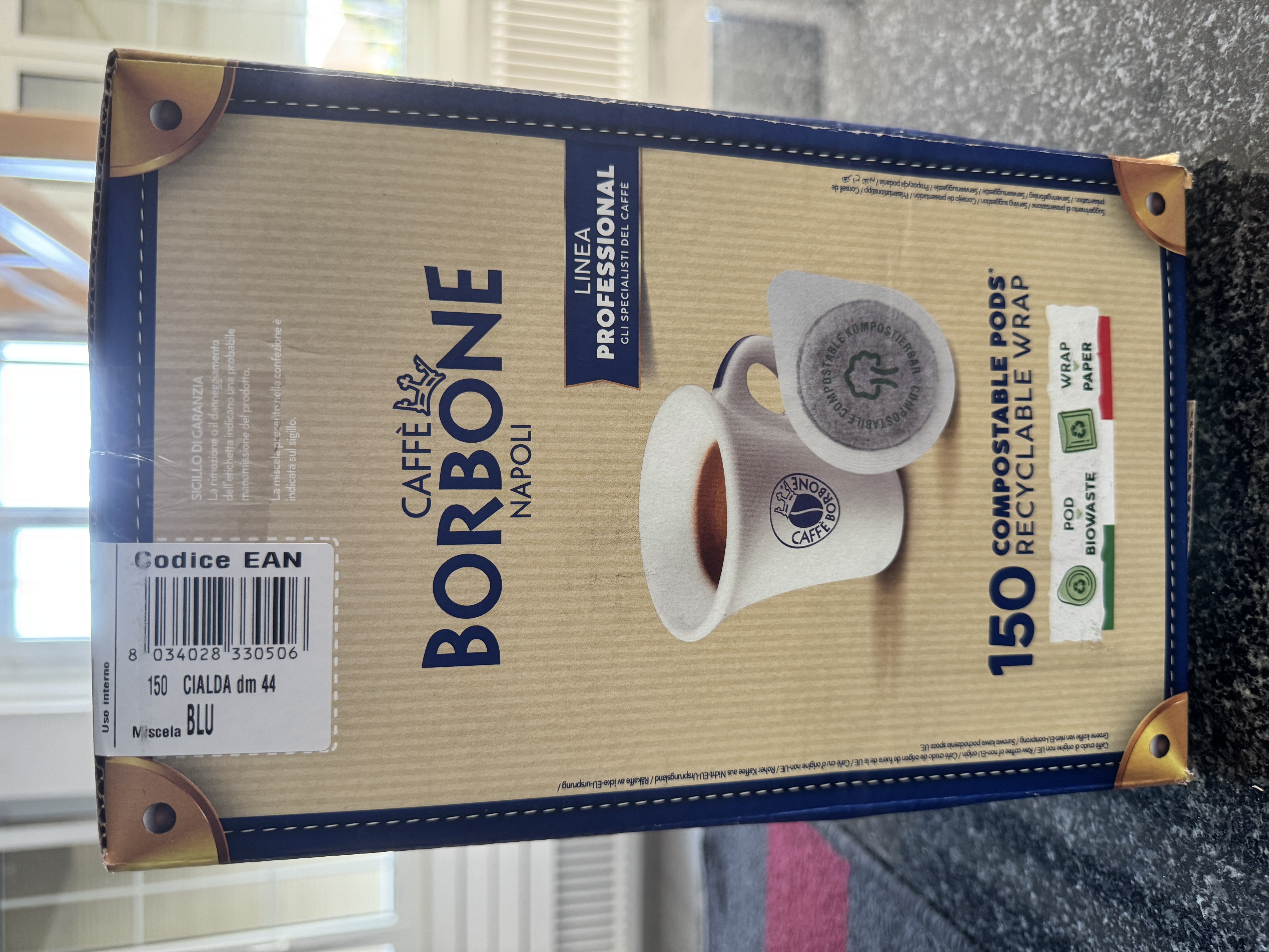 Borbone Blu Cialde